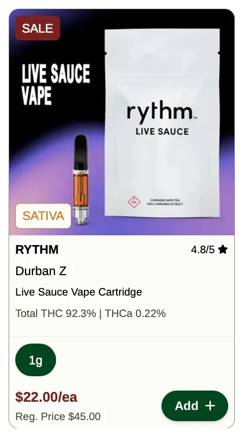 Rise: LIVE SAUCE VAPE, vapes deal in Florida