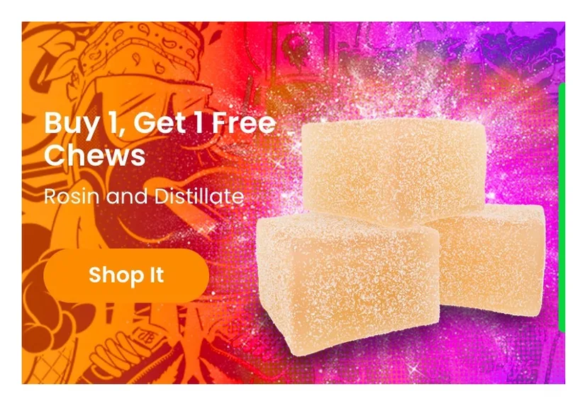 Jungle Boys: Buy 1, Get 1 Free Chews, edibles deal in Florida