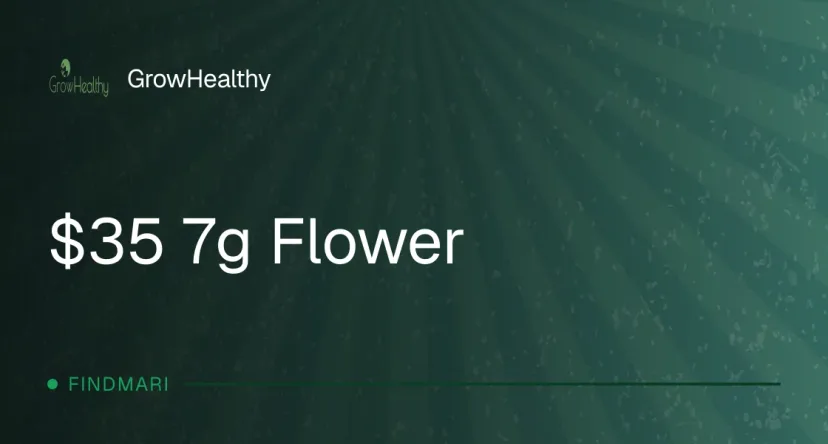 GrowHealthy: $35 7g Flower, oferta de flor en Florida