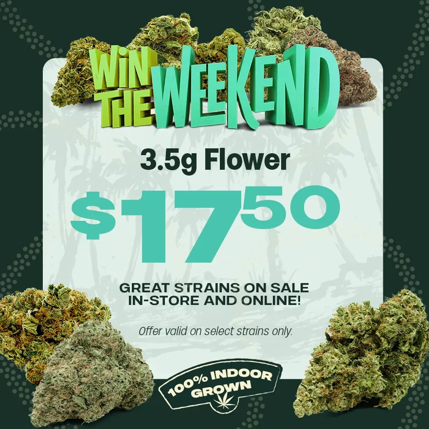 Trulieve: Win The Weekend - 3.5g Flower $17.50