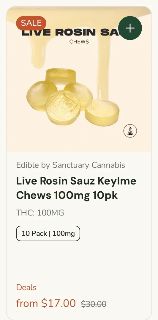 Sanctuary Cannabis deal