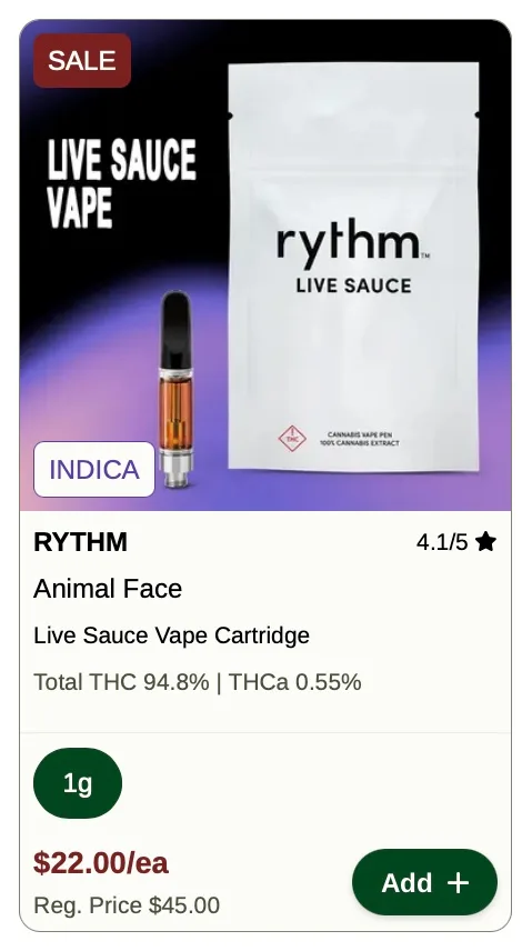 Rise: Live Sauce Vape on Sale, vapes deal in Florida