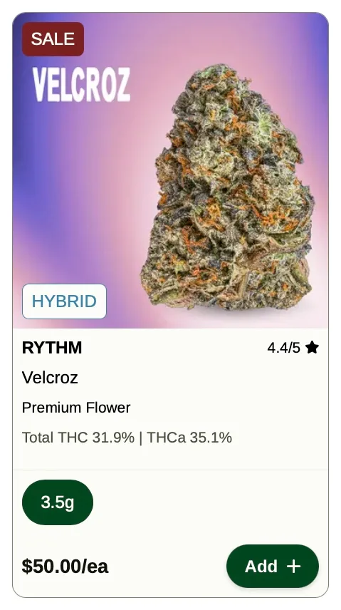 Rise: Velcroz Premium Flower on Sale in Florida