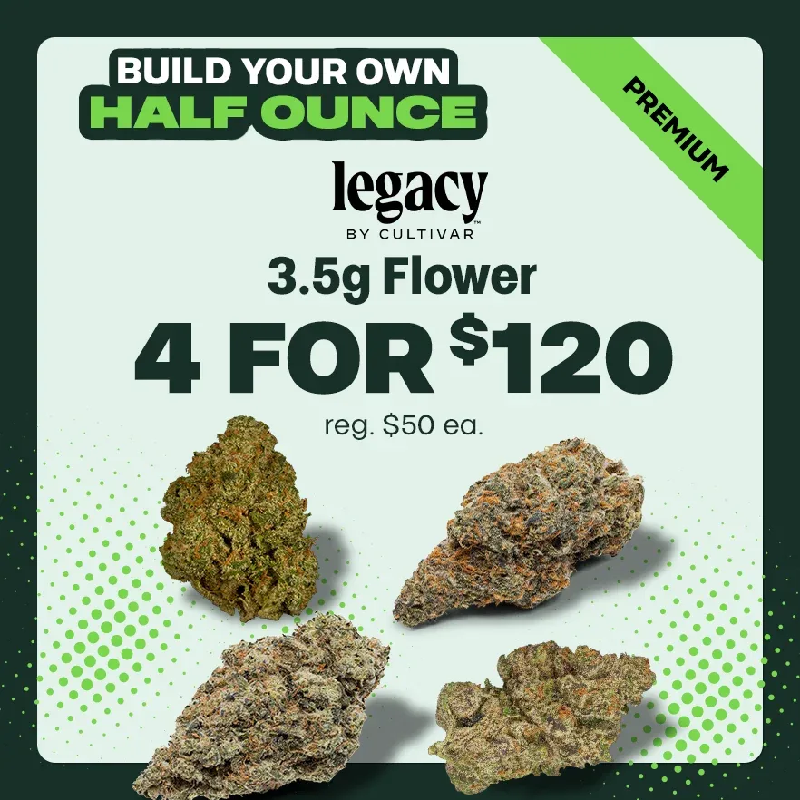 Trulieve: Build Your Own Half Ounce: 4 for $120, flower deal in Florida