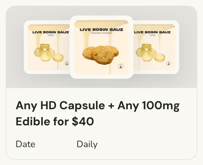 Sanctuary Cannabis: Any HD Capsule + Any 100mg Edible for $40, capsules deal in Florida