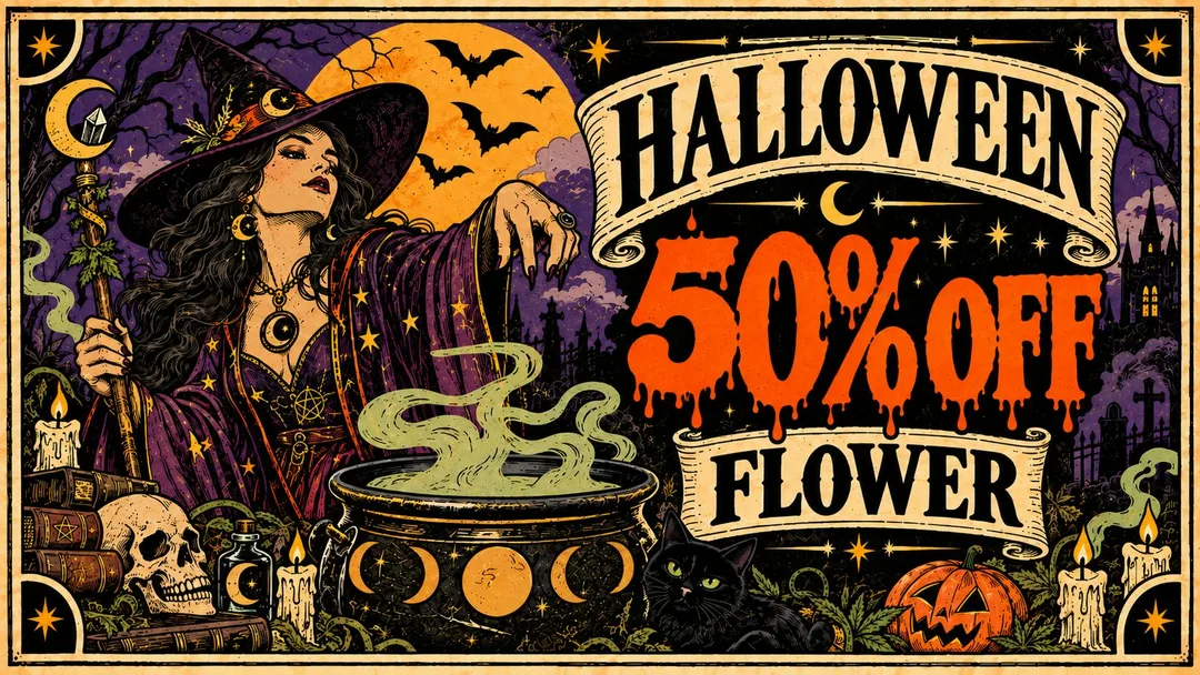 One Plant: Halloween 50% Off Flower in Florida