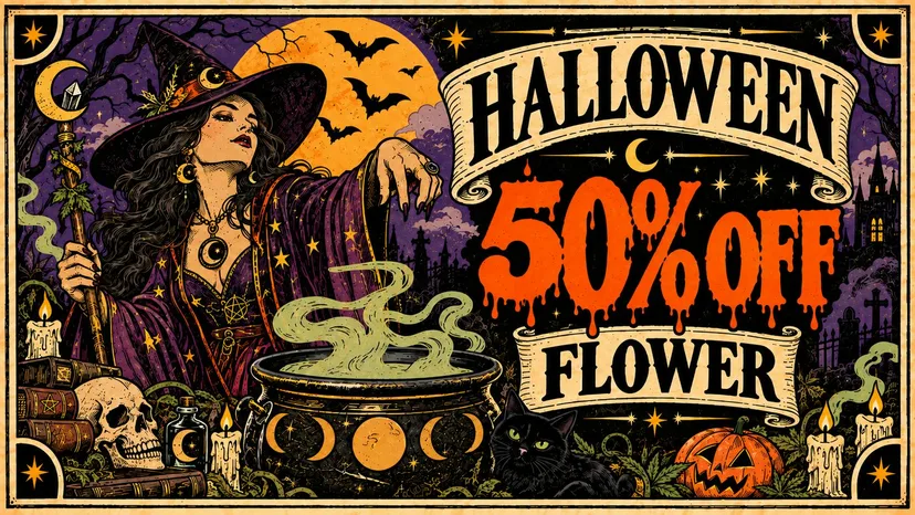 One Plant: Halloween 50% Off Flower in Florida