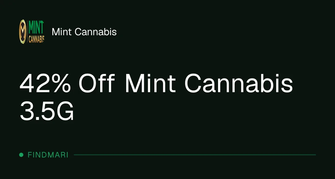 Mint Cannabis: 42% Off Mint Cannabis 3.5G, flower deal in Florida