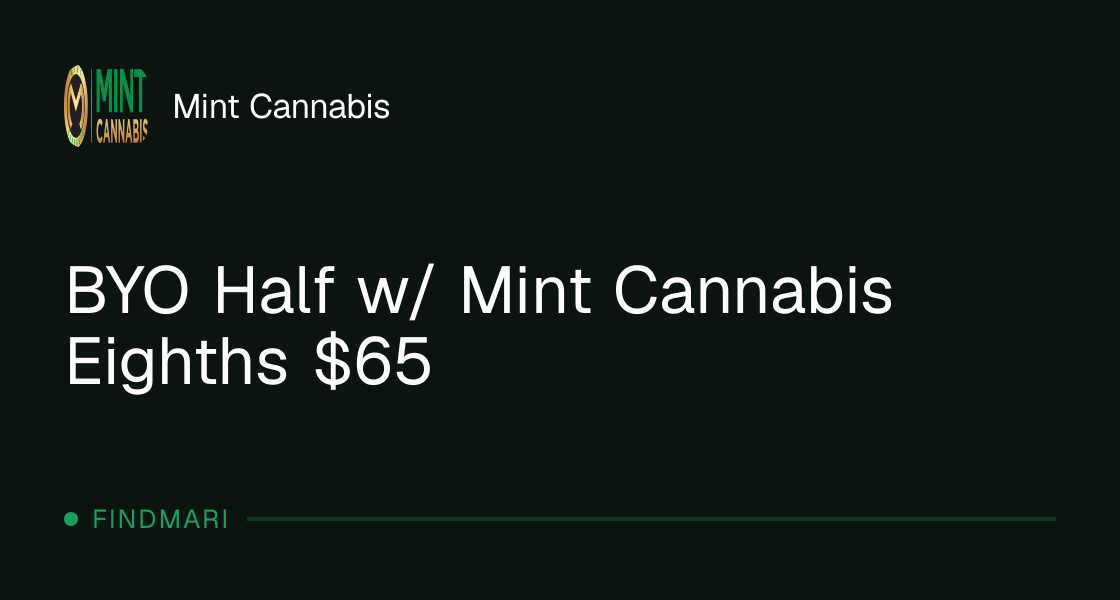 Mint Cannabis deal