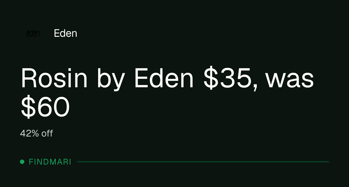 Eden deal