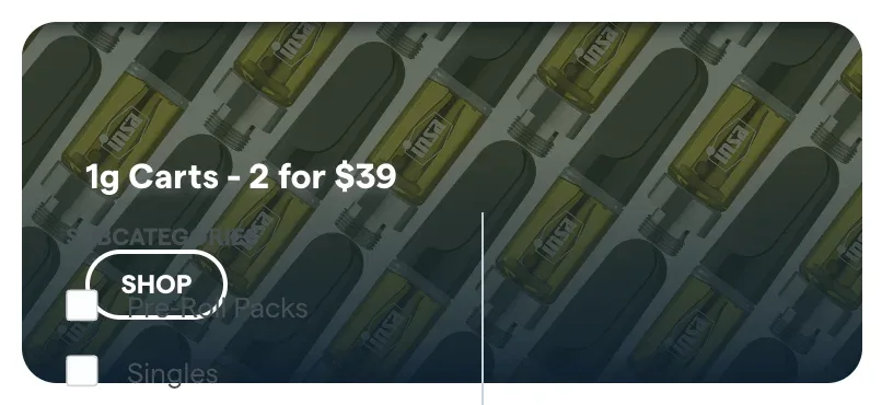 Insa: 1g Carts - 2 for $39, vapes deal in Florida
