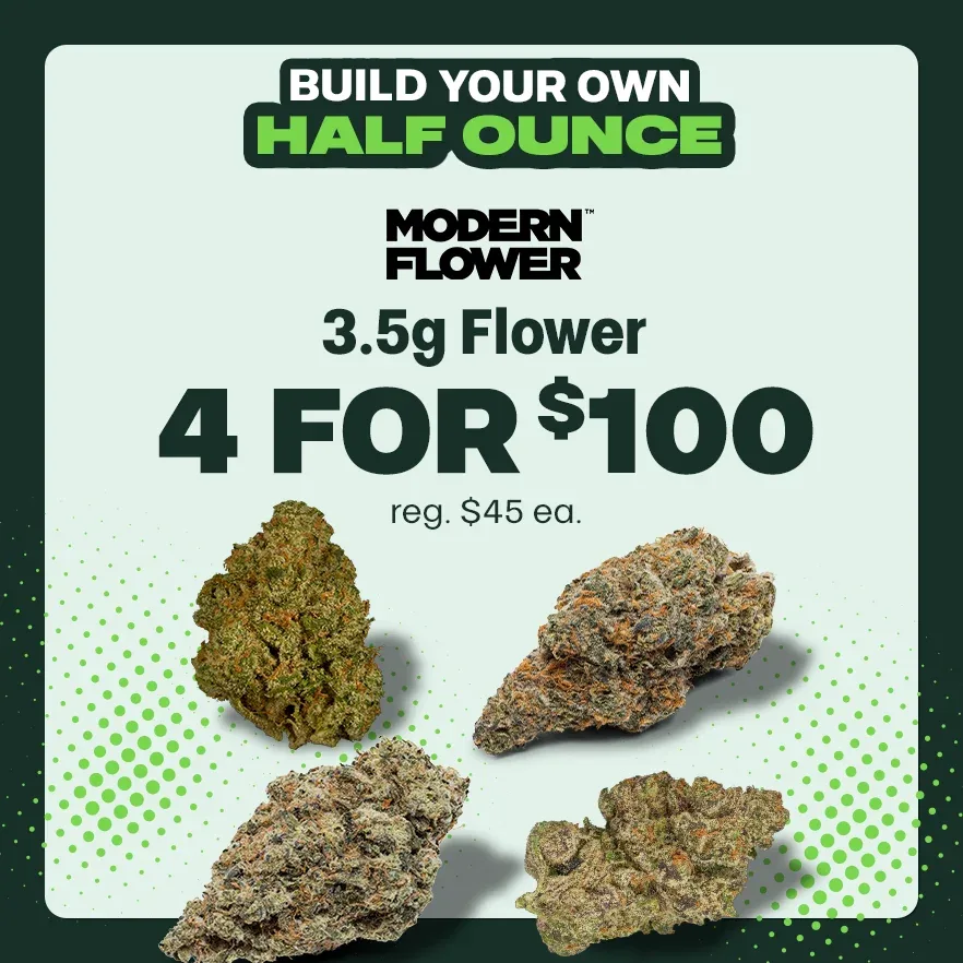 Trulieve: Build Your Own Half Ounce - 4 for $100, flower deal in Florida
