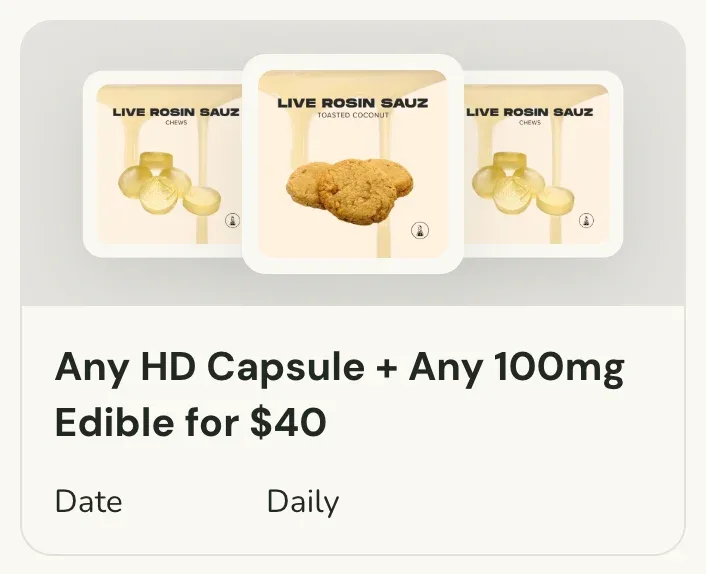 Sanctuary Cannabis: Any HD Capsule + Any 100mg Edible for $40, capsules deal in Florida