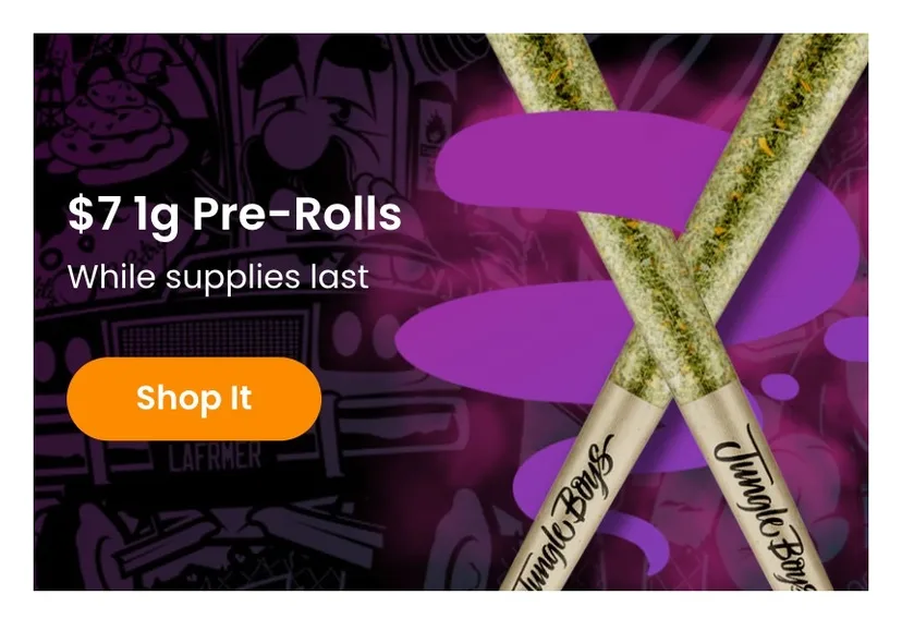 Jungle Boys: $7 1g Pre-Rolls, oferta de prerrollados en Florida