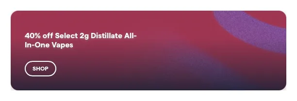 Surterra Wellness: 40% off Select 2g Distillate All-In-One Vapes, oferta de vapeadores en Florida