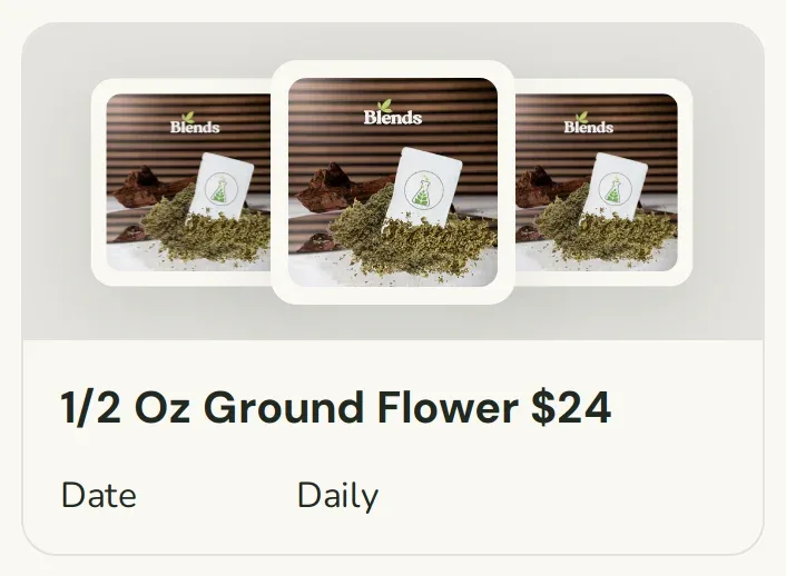 Sanctuary Cannabis: 1/2 Oz Ground Flower $24 in Florida