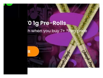 Jungle Boys: 7 x 1g Pre-Rolls for $70