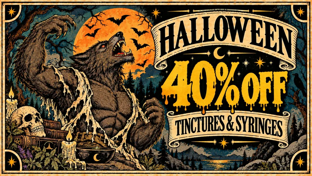 One Plant: Halloween 40% Off Tinctures & Syringes in Florida