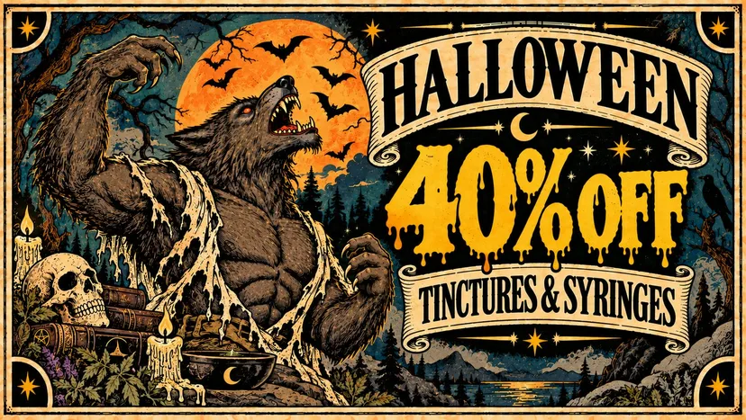One Plant: Halloween 40% Off Tinctures & Syringes in Florida