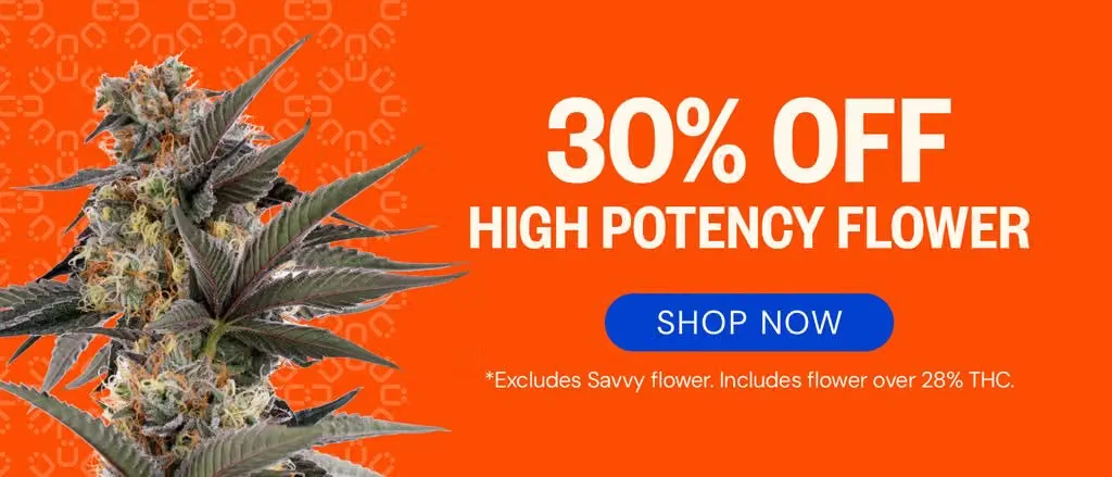 MÜV: 30% OFF HIGH POTENCY FLOWER