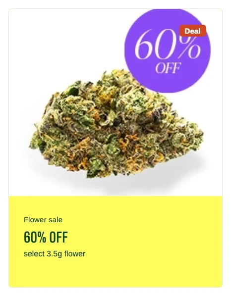 Rise: Flower sale 60% OFF select 3.5g flower in Florida