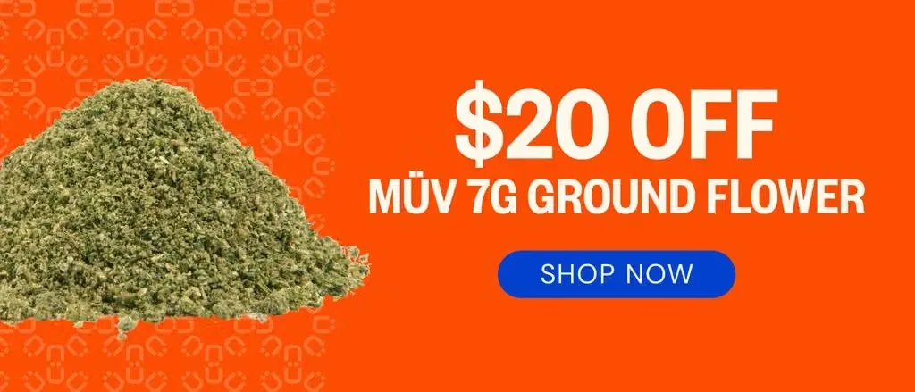 MÜV: $20 OFF MÜV 7G GROUND FLOWER in Florida