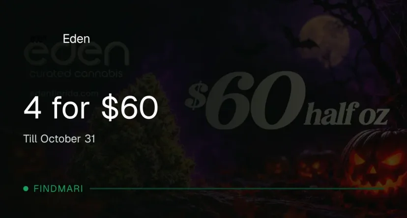 Eden: 4 for $60, flower deal in Florida
