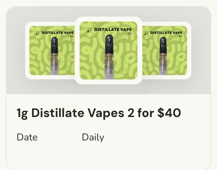 Sanctuary Cannabis: 1g Distillate Vapes 2 for $40 in Florida