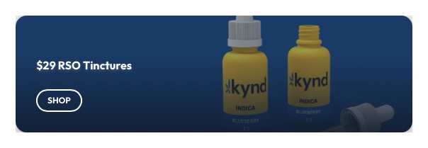Ayr Cannabis Dispensary: $29 RSO Tinctures
