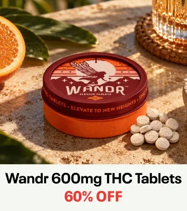 FLUENT: Wandr 600mg THC Tablets - 60% OFF, oferta de cápsulas en Florida