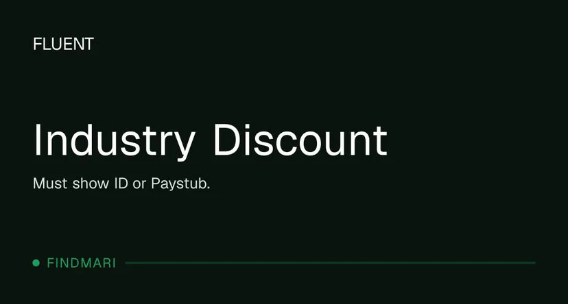 FLUENT: Industry Discount in Florida