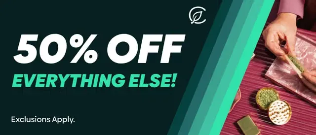Curaleaf: 50% OFF EVERYTHING ELSE!, storewide deal in Florida