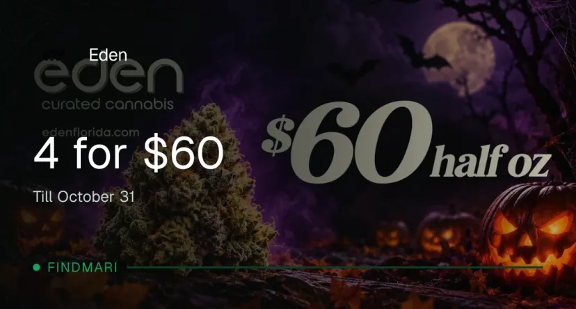 Eden: 4 for $60, flower deal in Florida