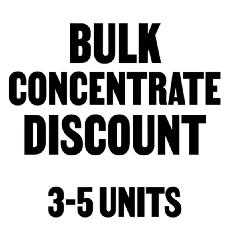 The Flowery: Bulk Concentrate Discount 3-5 Units