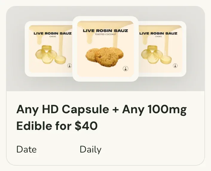 Sanctuary Cannabis: Any HD Capsule + Any 100mg Edible for $40, capsules deal in Florida