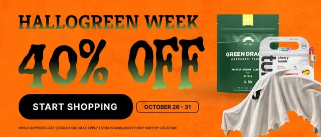 Green Dragon: Hallowgreen Week 40% Off in Florida