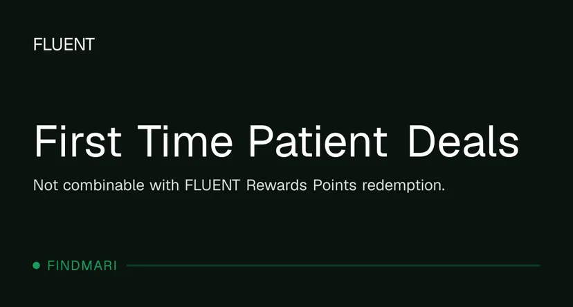 FLUENT: First Time Patient Deals, new patient deal in Florida