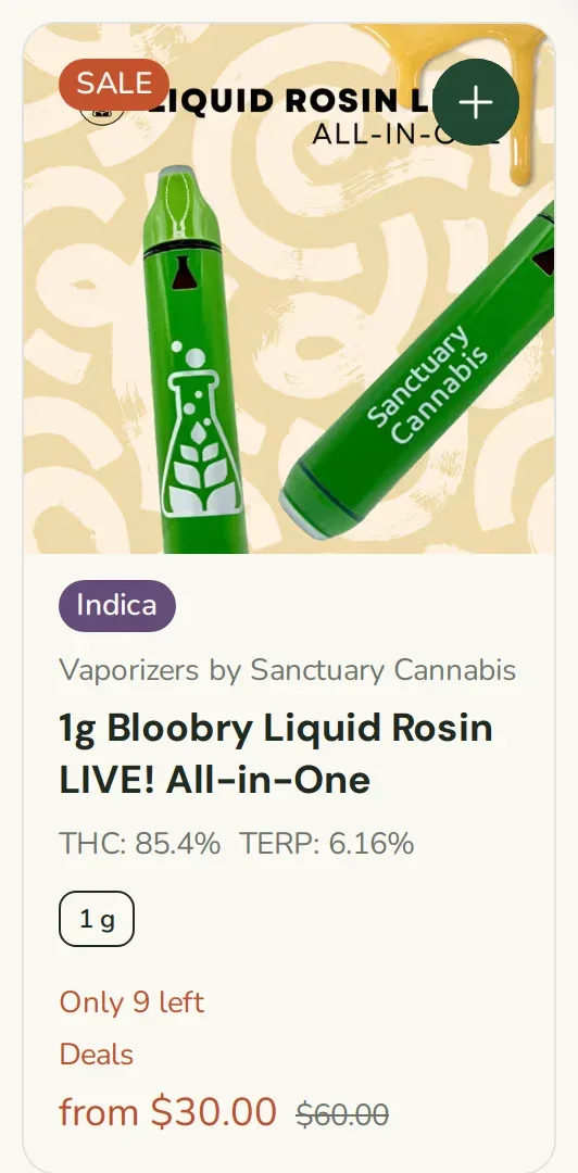 Sanctuary Cannabis deal
