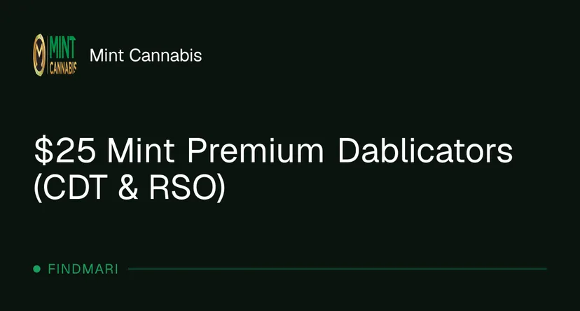 Mint Cannabis deal