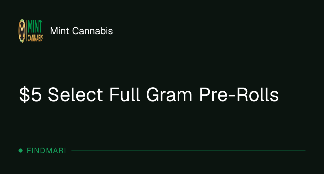 Mint Cannabis deal