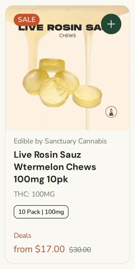 Sanctuary Cannabis deal
