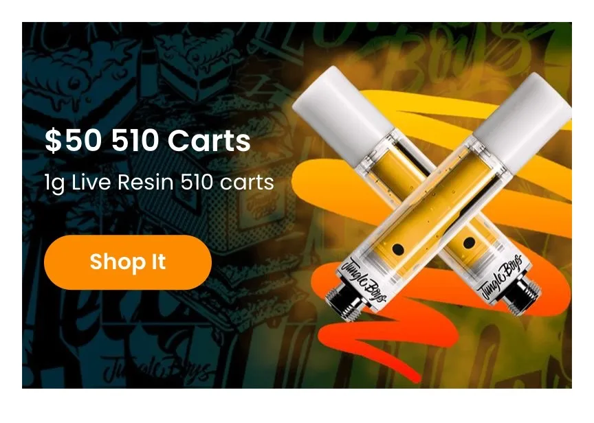 Jungle Boys: $50 510 Carts - 1g Live Resin 510 carts, vapes deal in Florida