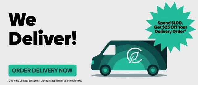 Curaleaf: Spend $100, Get $25 Off Your Delivery Order in Florida