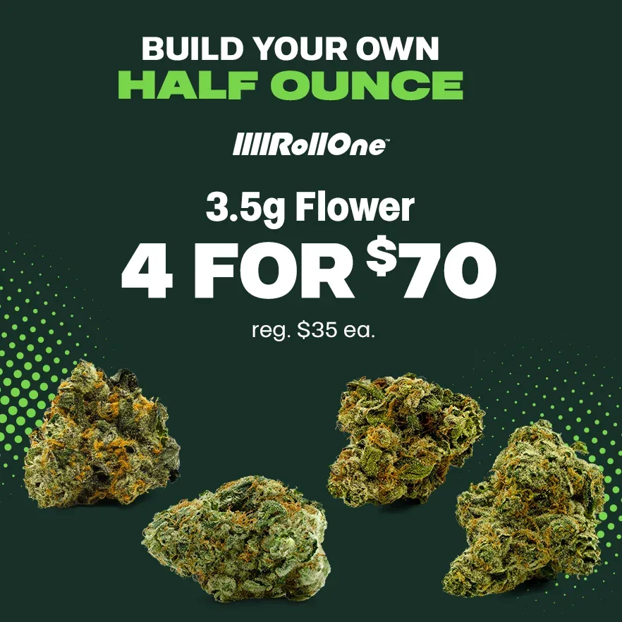Trulieve: Build Your Own Half Ounce: 4 for $70