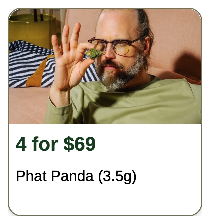 Rise: 4 for $69 Phat Panda (3.5g)