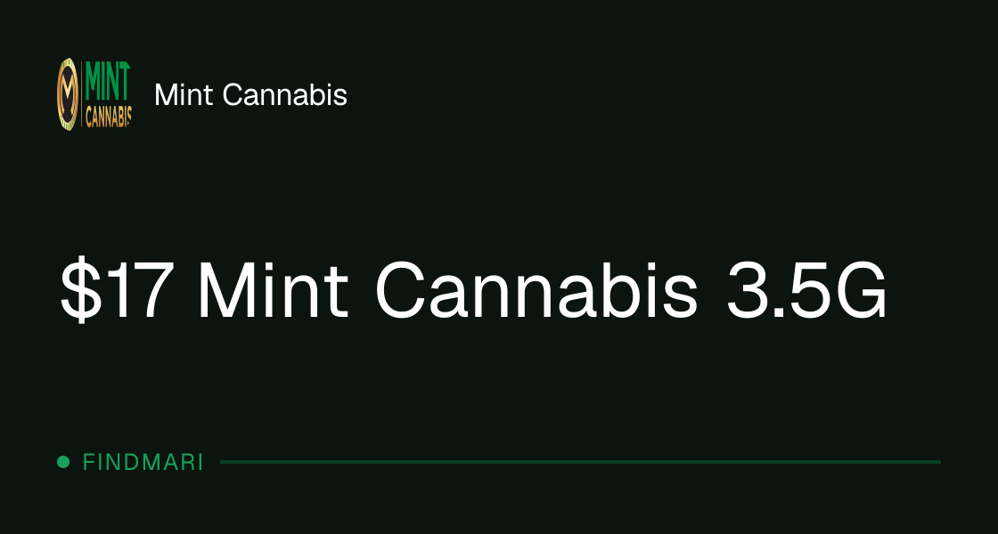 Mint Cannabis deal