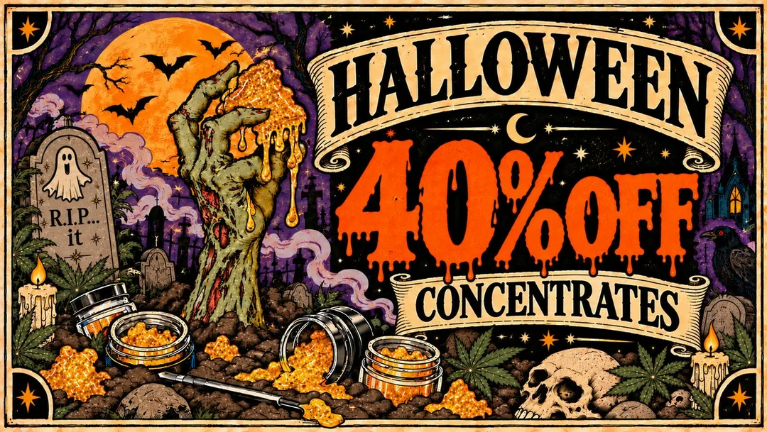 One Plant: Halloween 40% Off Concentrates in Florida
