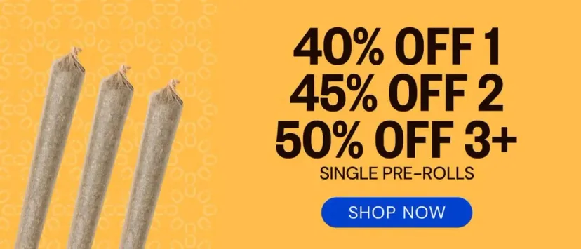 MÜV: 40% OFF 1, 45% OFF 2, 50% OFF 3+ Single Pre-Rolls in Florida