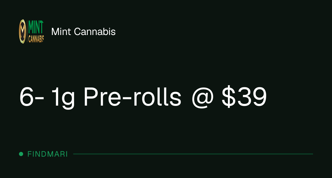 Mint Cannabis deal