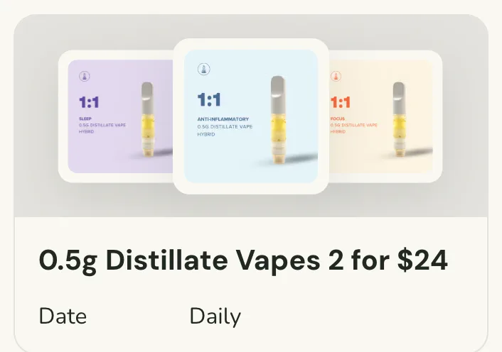 Sanctuary Cannabis: 0.5g Distillate Vapes 2 for $24 in Florida